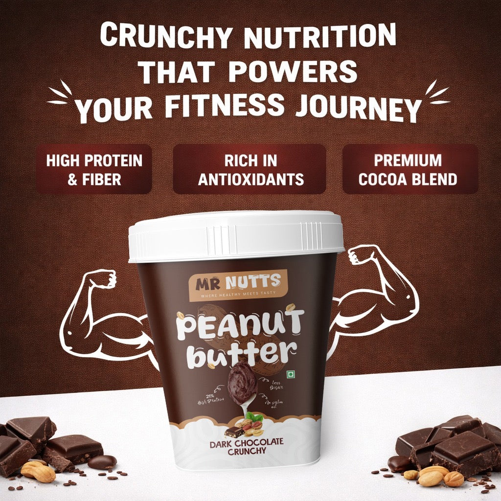 Peanut Butter Dark Chocolate Crunchy