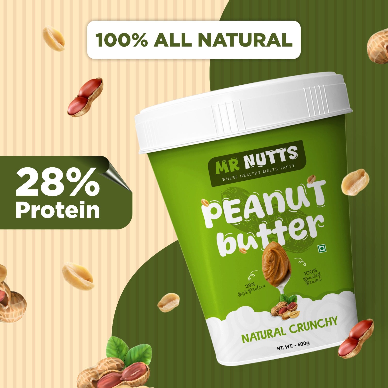 Peanut Butter All  Natural -Crunchy