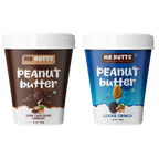 Premium Peanut Butter – Cookie Crunch & Dark Chocolate Crunchy (500g)