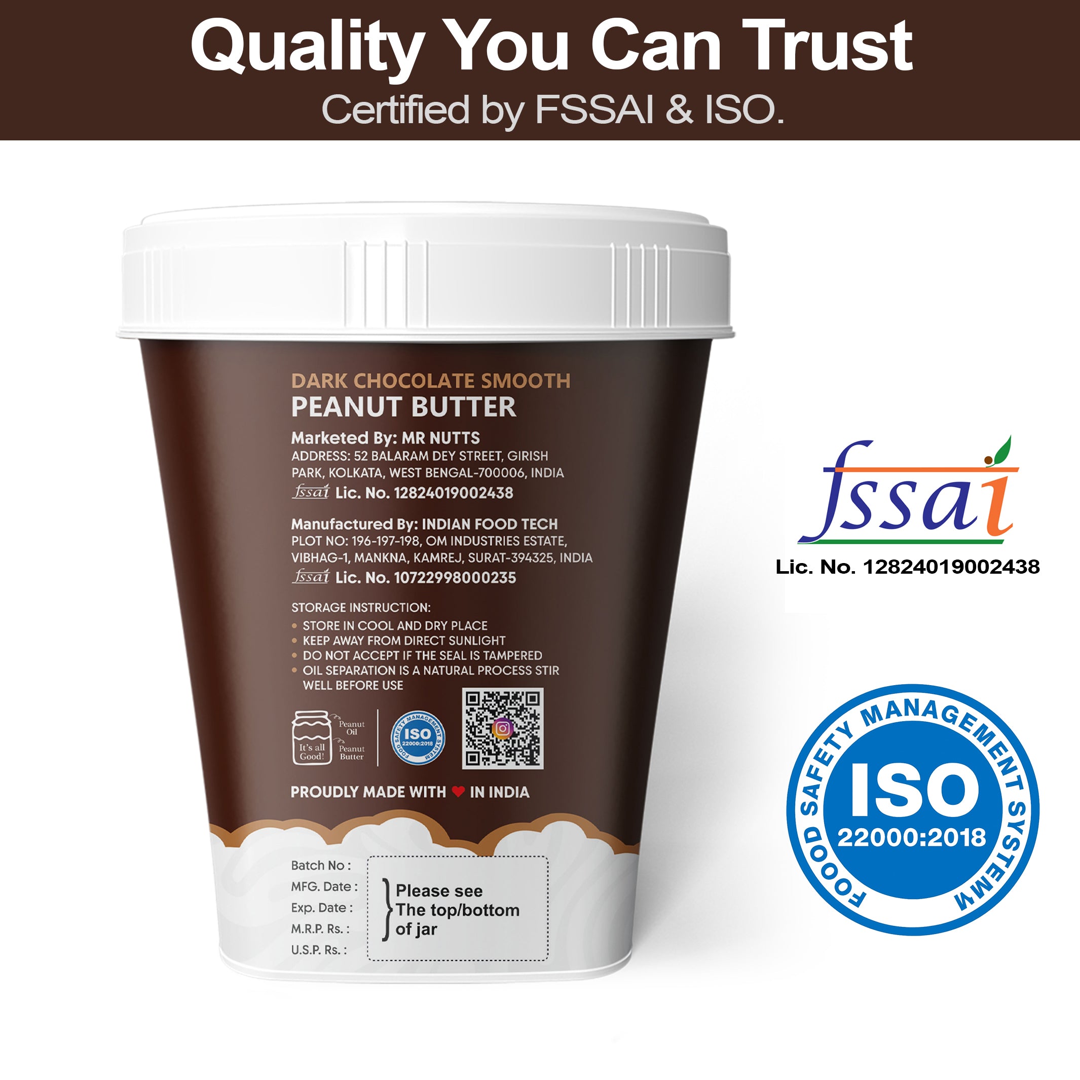 Peanut Butter Dark Chocolate Smooth