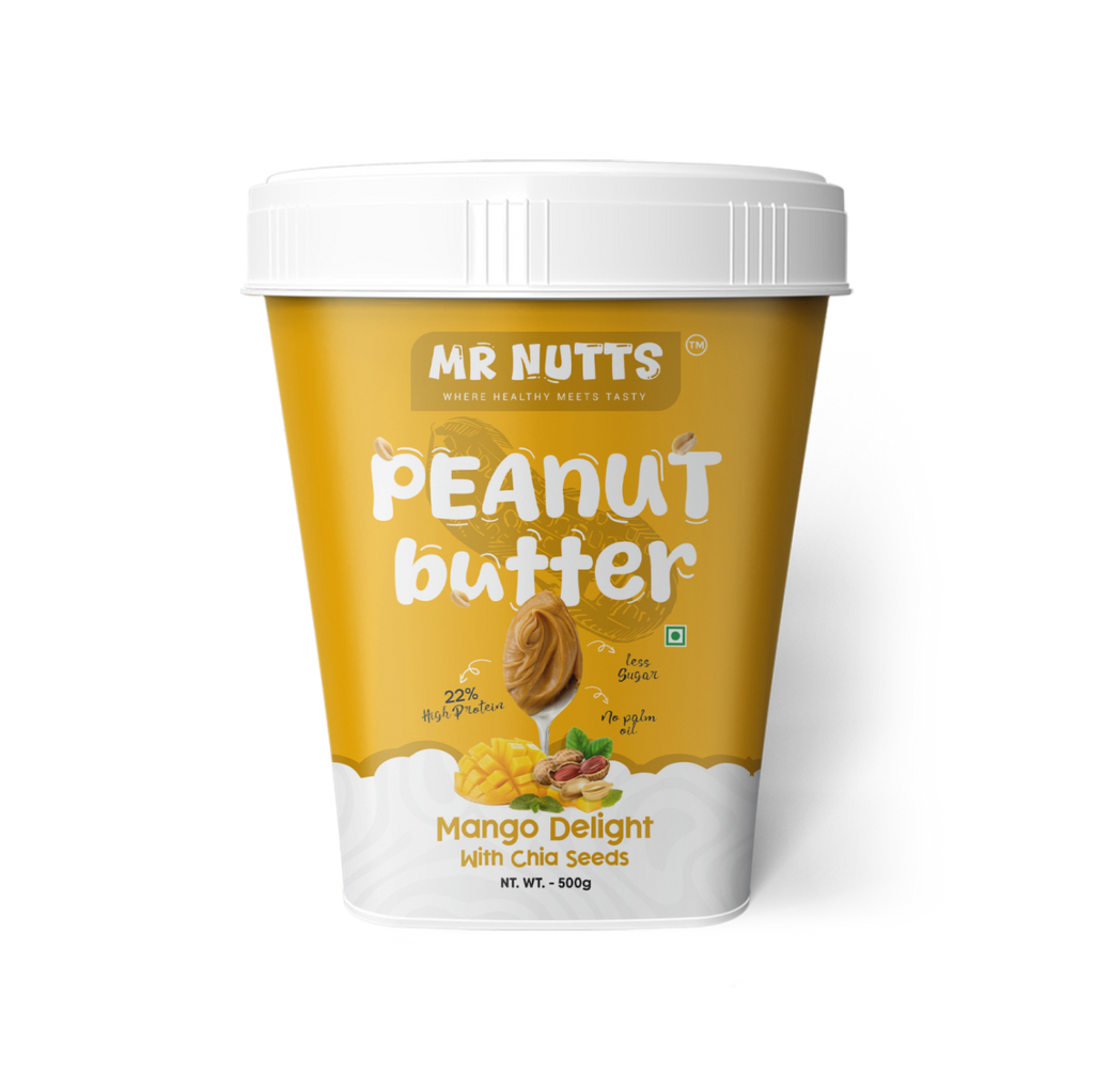 Peanut Butter Mango with Chia Seeds