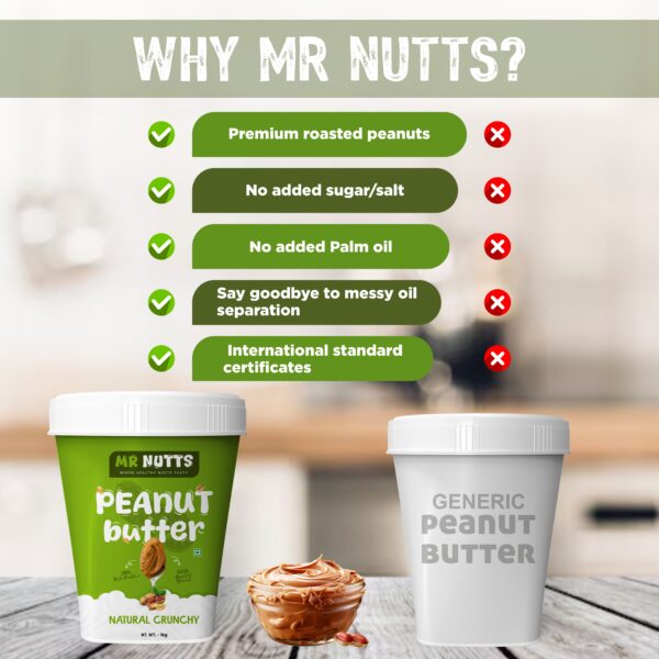 Peanut butter natural combo Smooth & Crunchy - Image 8